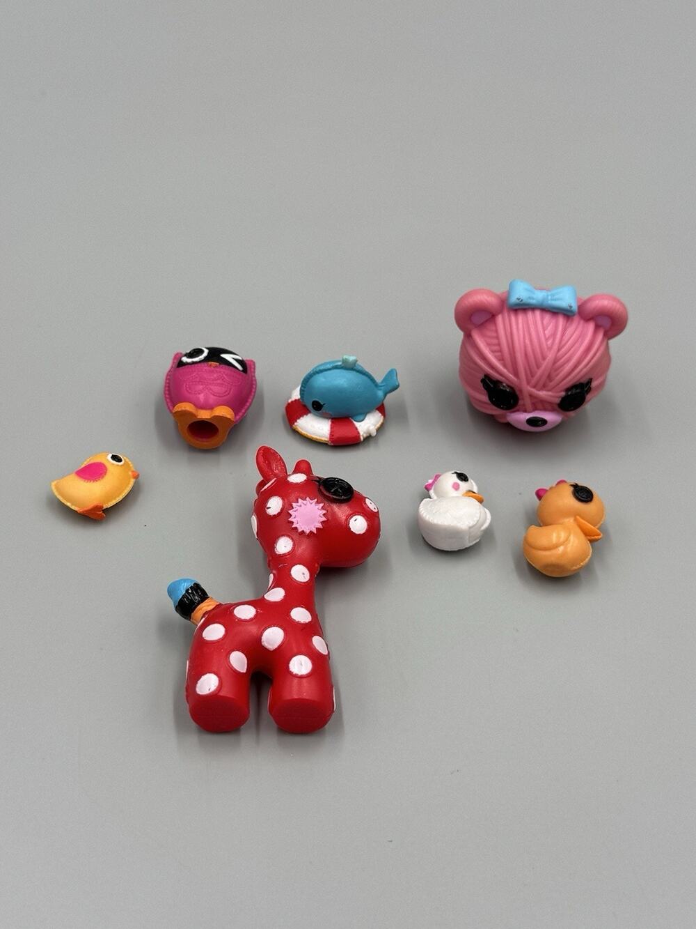 Lalaloopsy Pet Figures Some Miniature Assorted Sizes Lot Of 7